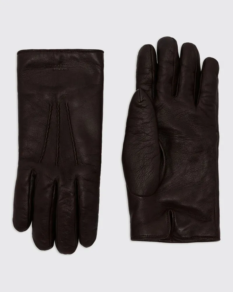 Giorgio Armani Handschuhe herren Braun
