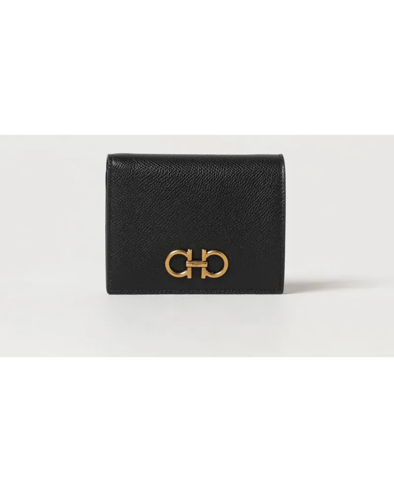 Ferragamo Geldbeutel damen Schwarz