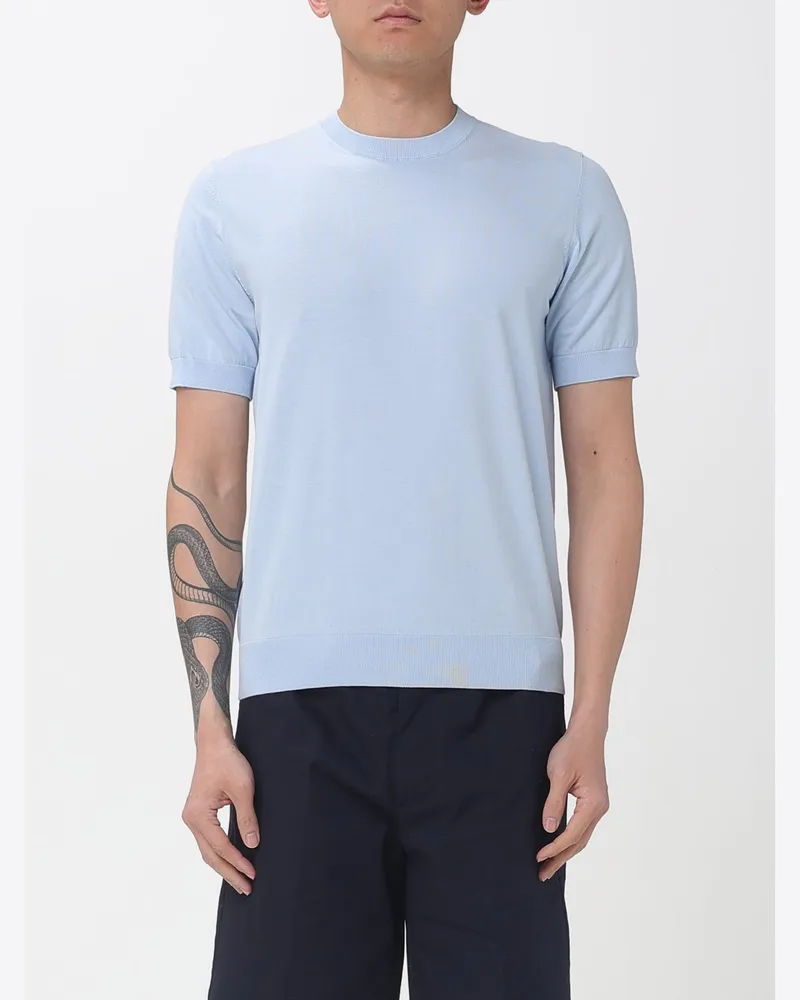 Paolo Pecora Milano Pullover herren Hellblau