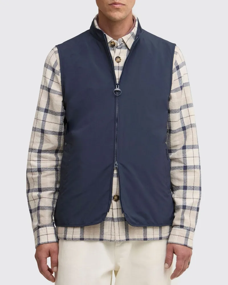 Barbour Stonedale Weste aus Polyester Blau