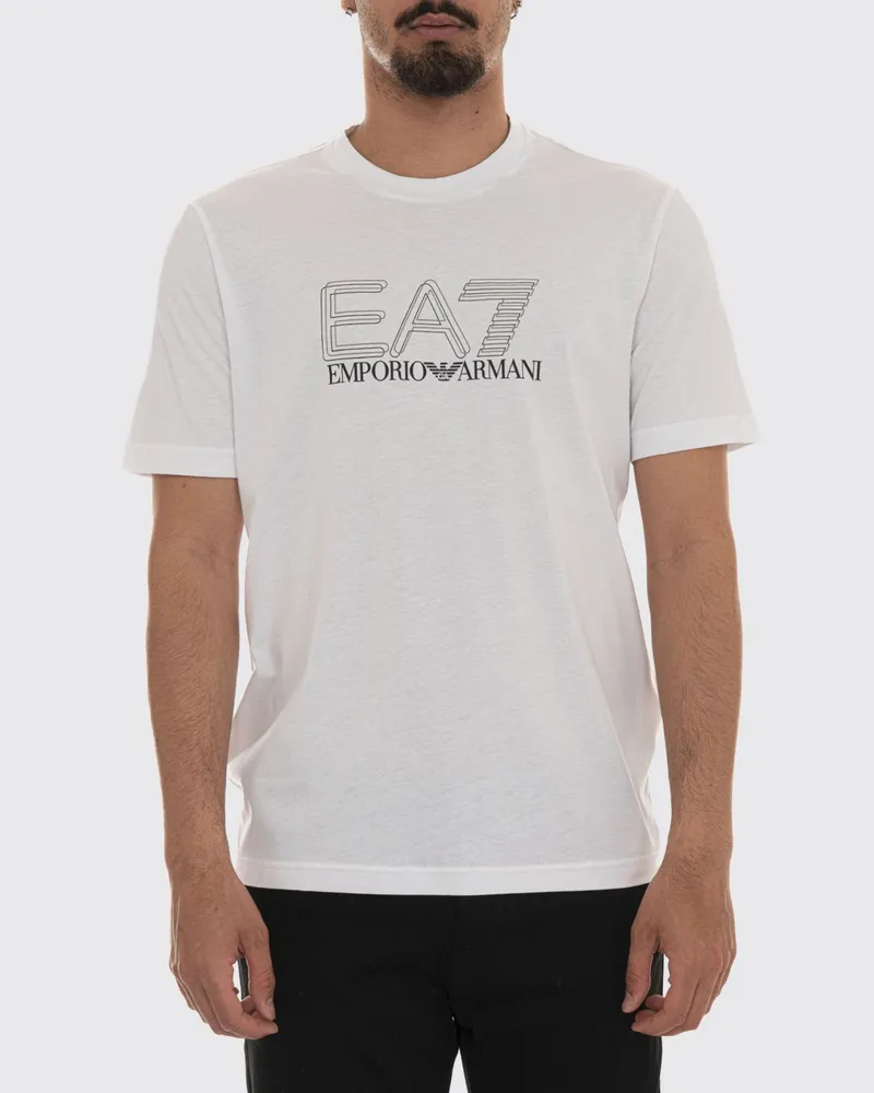 EA7 T-shirt herren Weiß