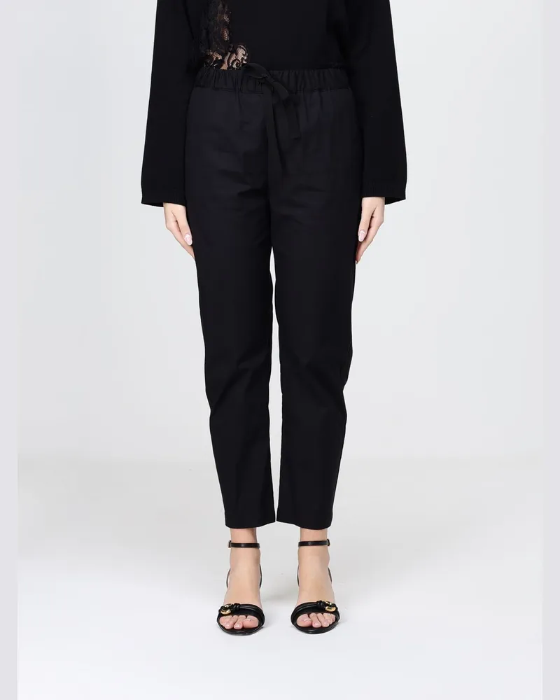 Semicouture Hose damen Schwarz