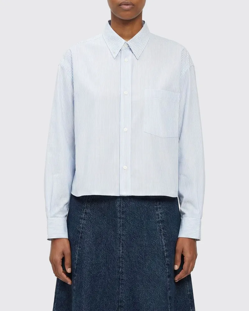 A.P.C. Hemdbluse damen Hellblau