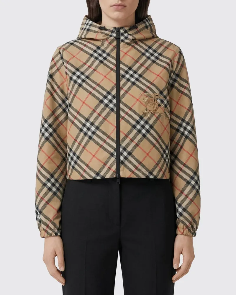 Burberry Jacke damen Sand