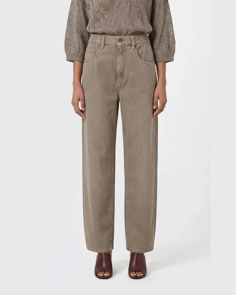 Brunello Cucinelli Jeans damen Braun
