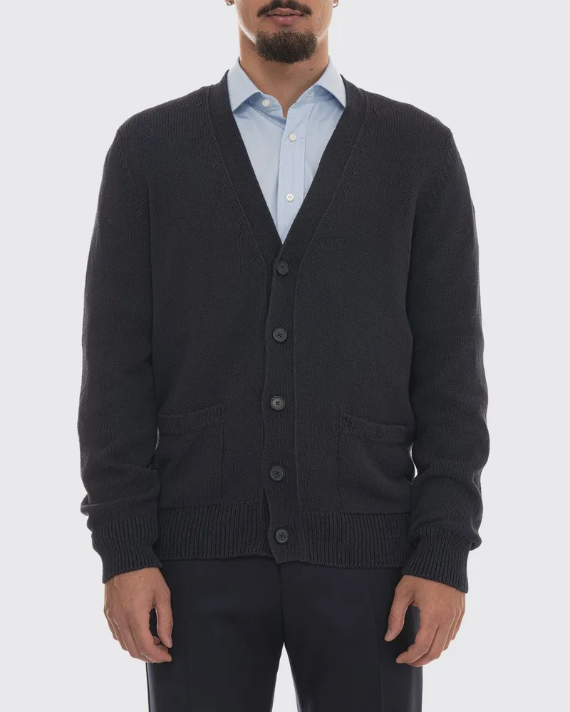 HUGO BOSS Pullover herren Blau