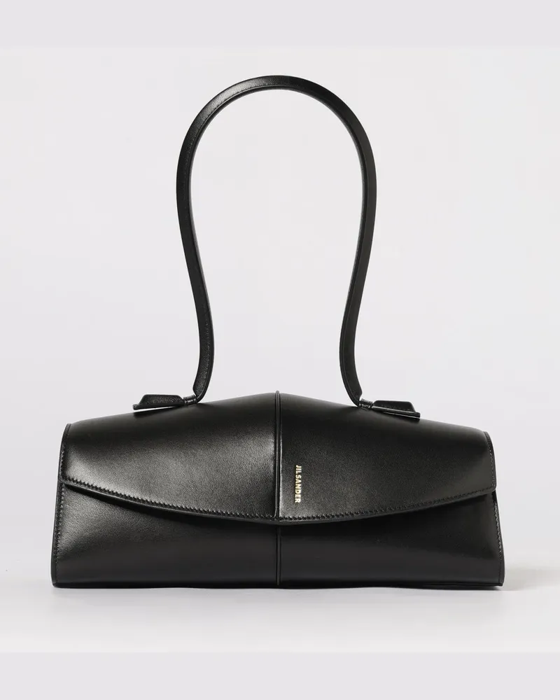 Jil Sander Schultertasche damen Schwarz