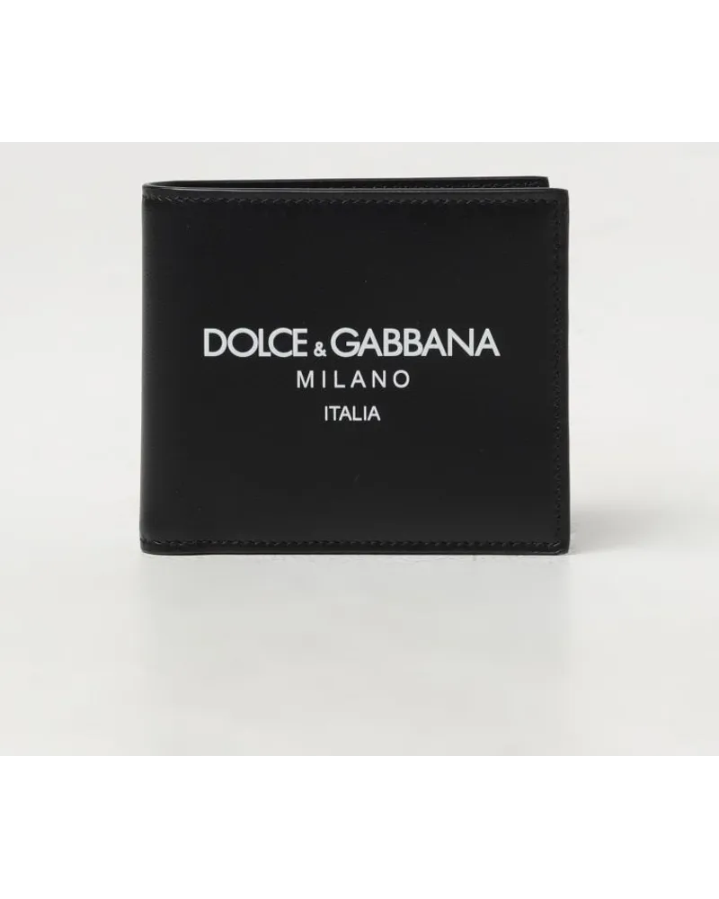 Dolce & Gabbana Portmonnaie herren Dolce & Gabbana Schwarz