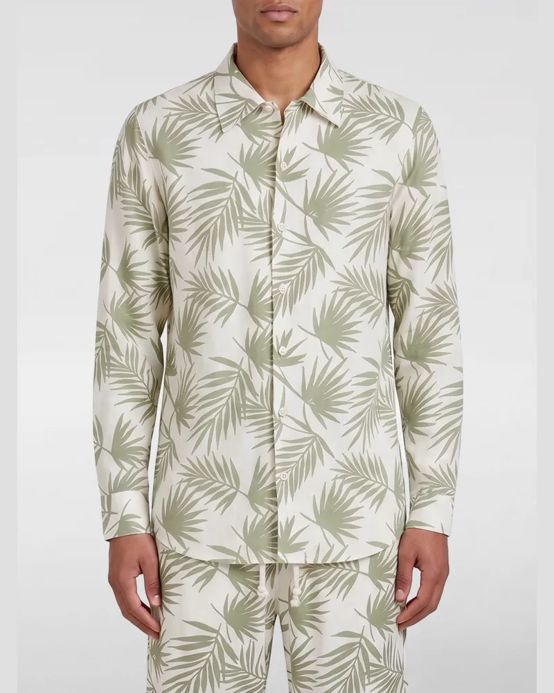 Laneus Hemd herren Weiß