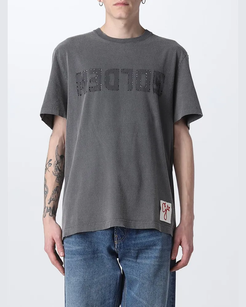 Golden Goose T-shirt herren Grau