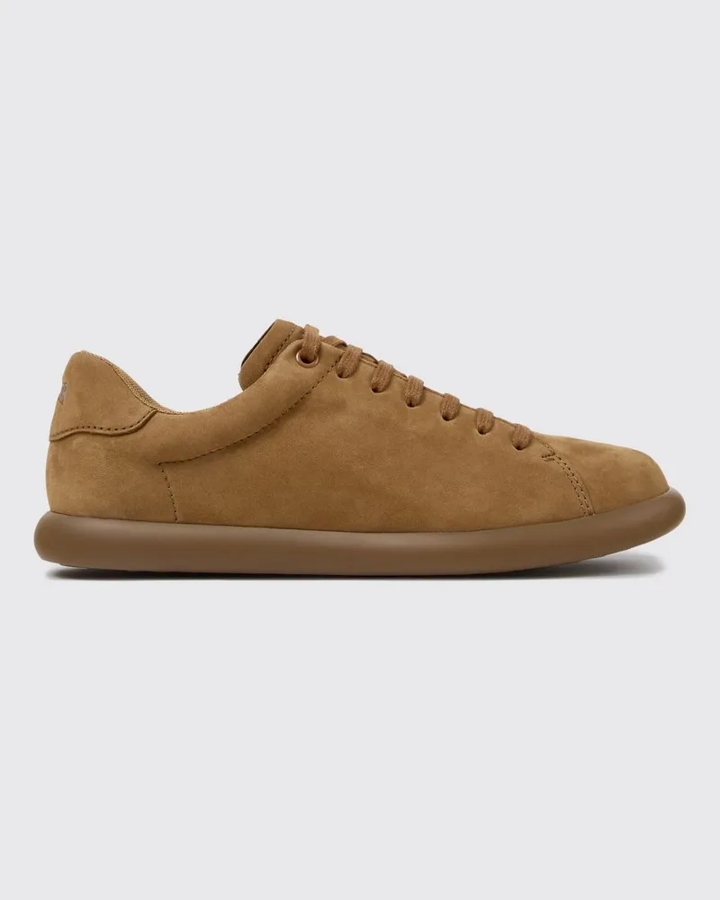 Camper Pelotas Soller Wildleder-Sneakers mit Gummisohle Braun