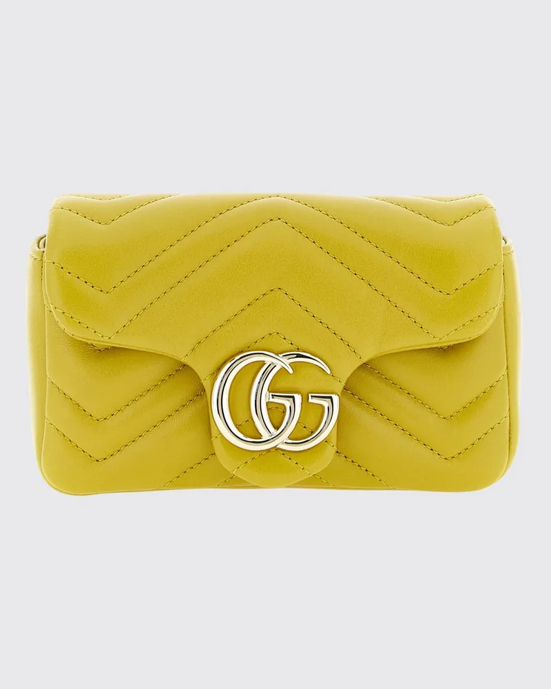Gucci Schultertasche damen Gelb