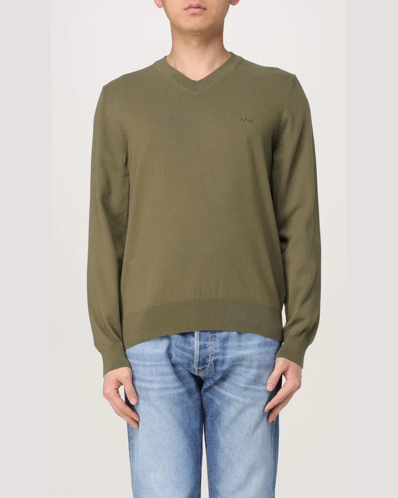 HUGO BOSS Pullover herren Braun