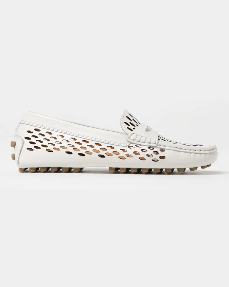 TOD'S Mokassins damen Weiß