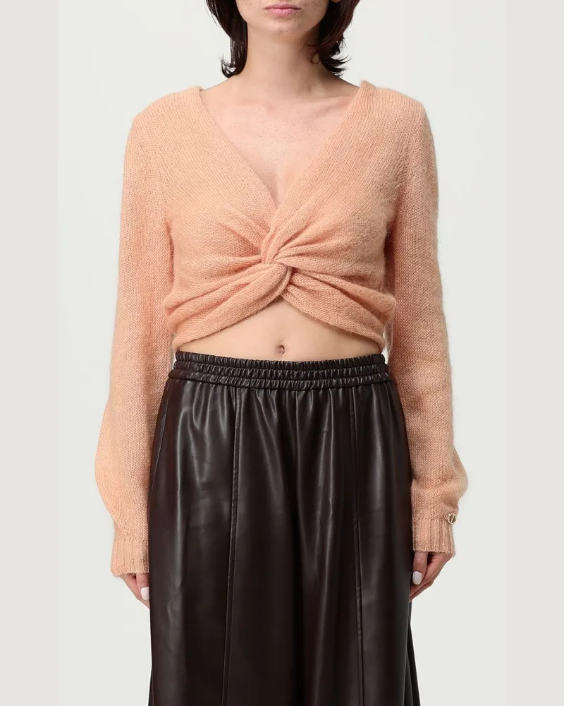 Twin-Set Top damen Haselnuss