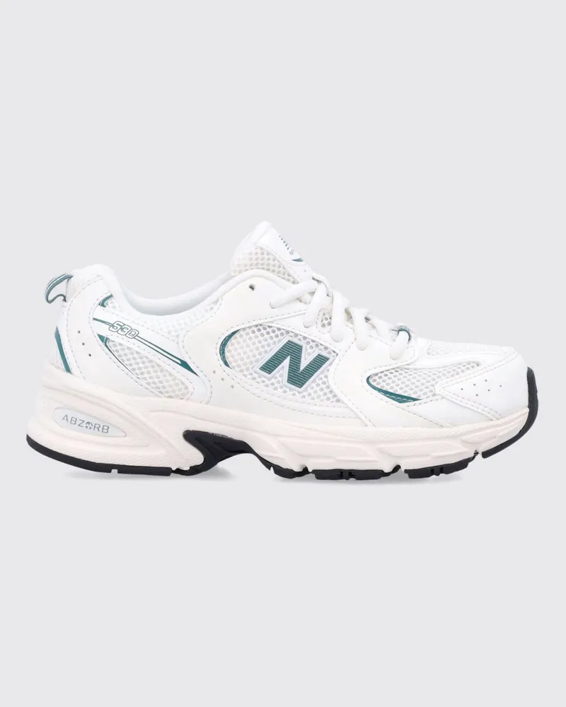 New Balance 530 Sneaker für Jungen aus Mesh und Kunstleder mit ABZORB-Mittelsohle Weiß