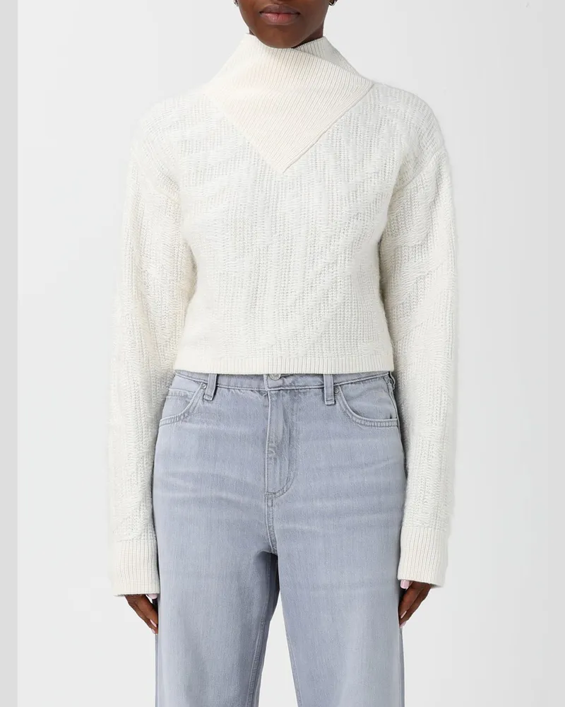HUGO BOSS Pullover damen Weiß