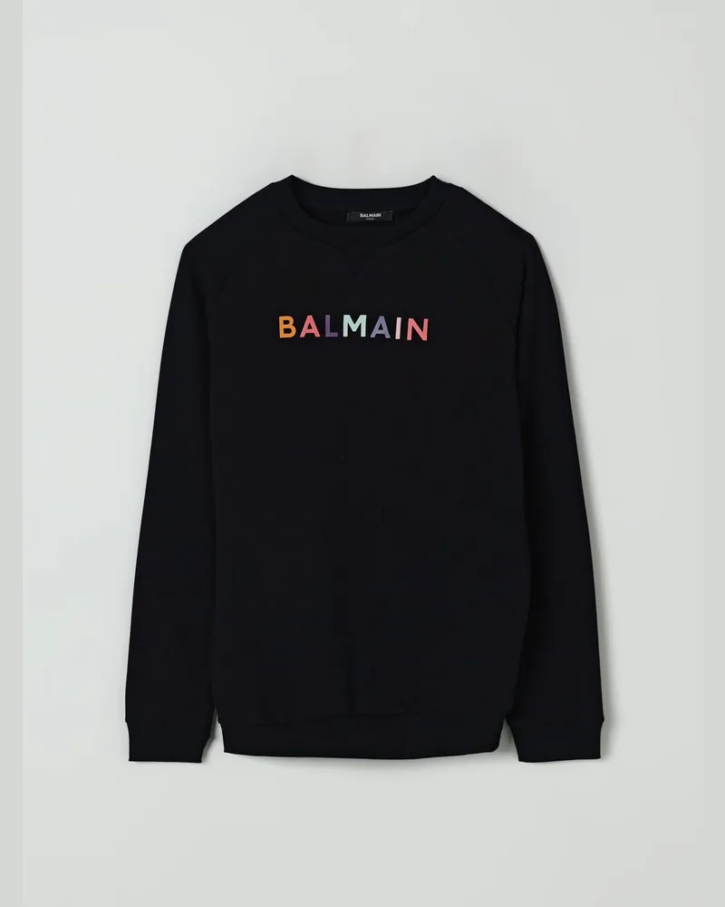 Balmain Pullover kinder Schwarz