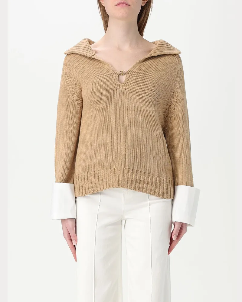 Twin-Set Top damen Weiß