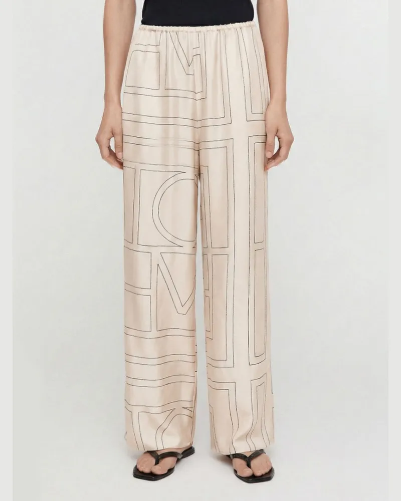 Totême Hose damen Weiß