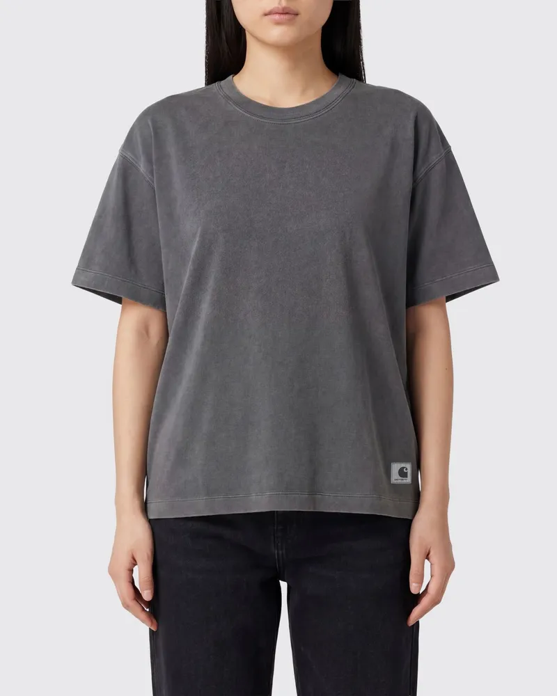 Carhartt WIP T-Shirts aus Bio-Baumwolle Grau