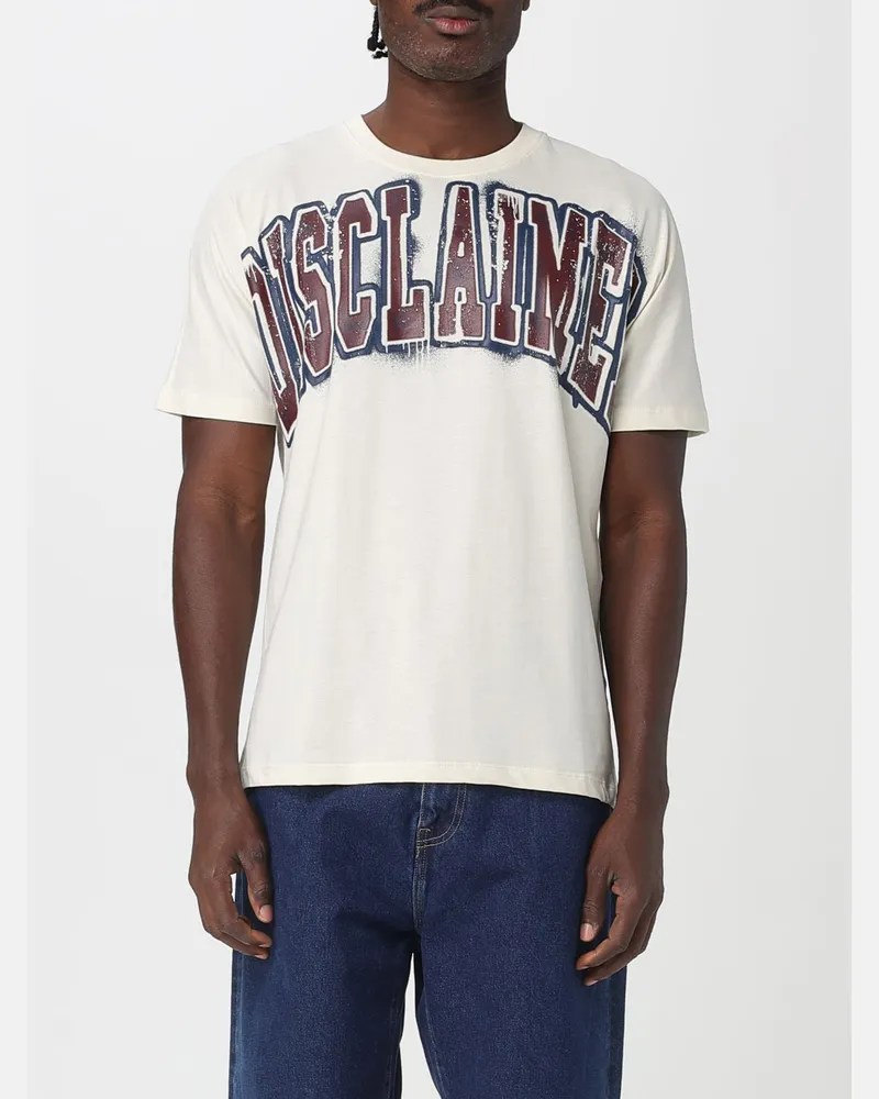 DISCLAIMER T-shirt herren Milch