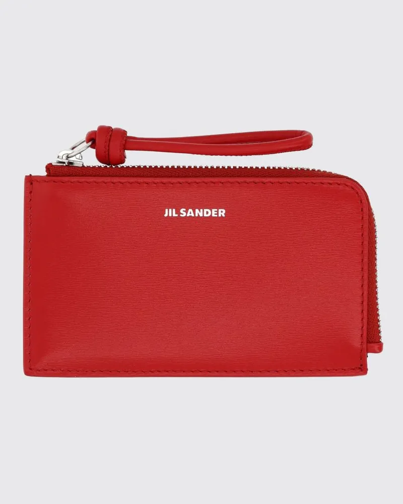 Jil Sander Geldbörse damen Rot