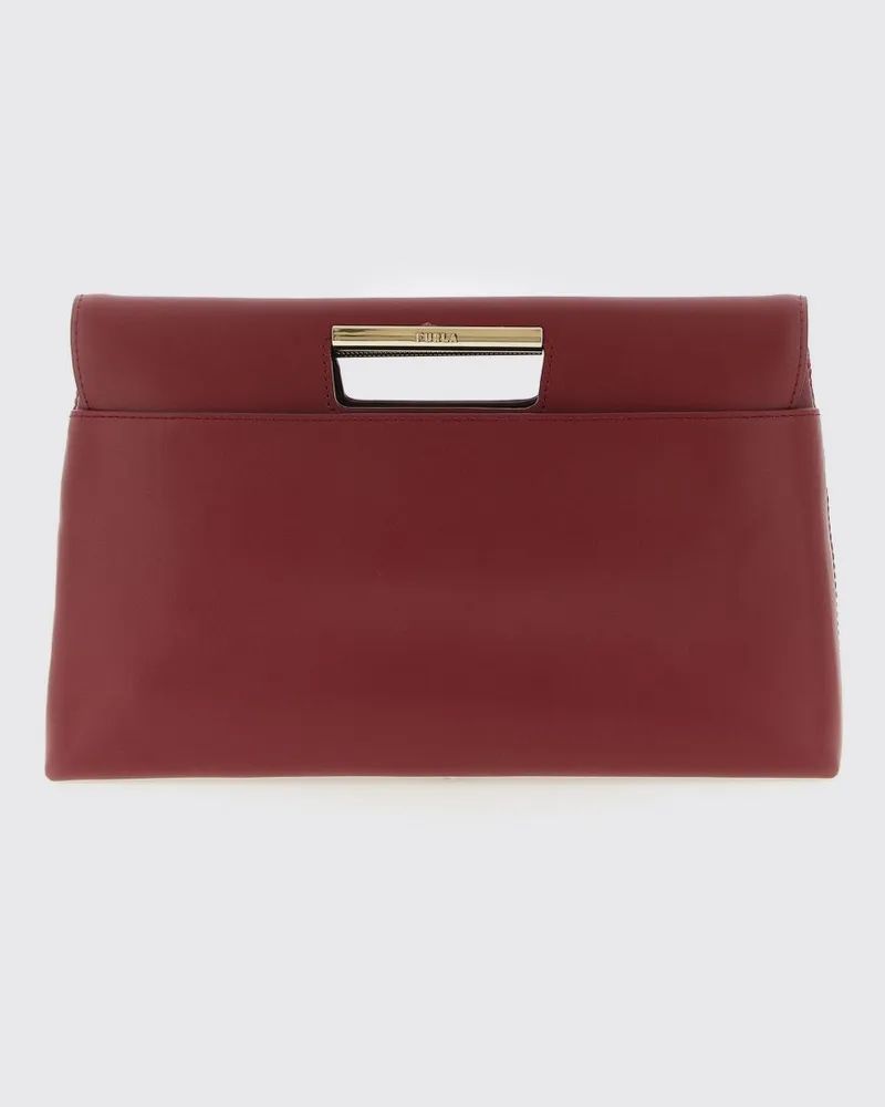 Furla Handtasche damen Burgunderrot