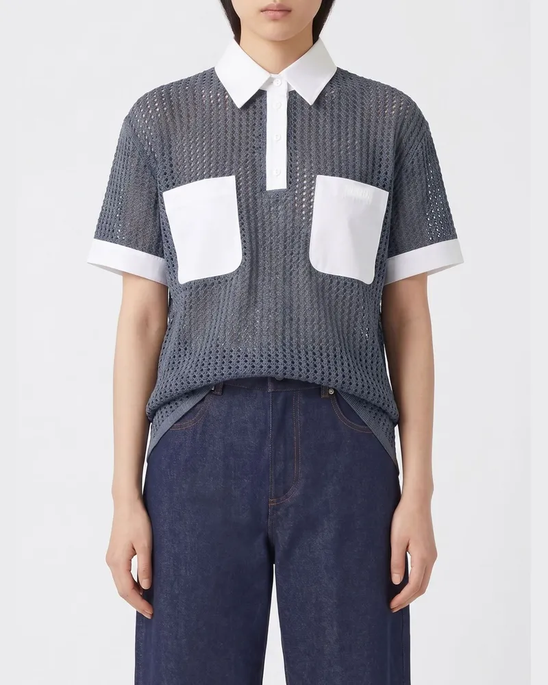 Fendi T-shirt damen Grau