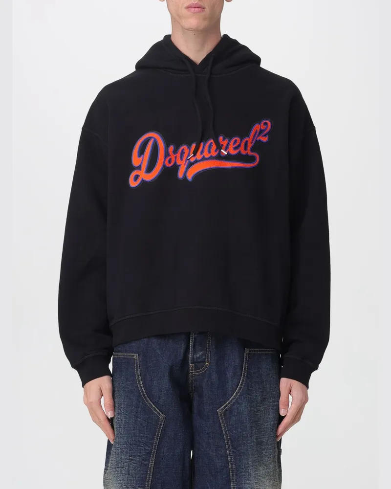 Dsquared2 Sweatshirt herren Schwarz