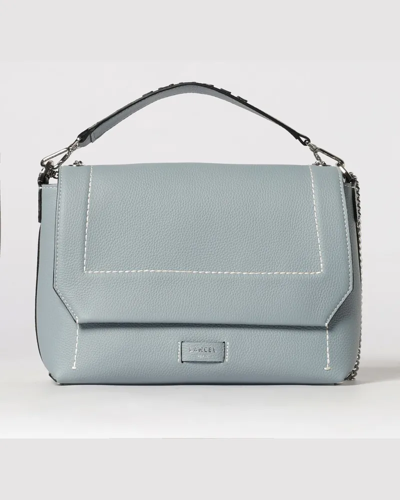 Lancel Ninon Tasche aus genarbtem Leder Yellow