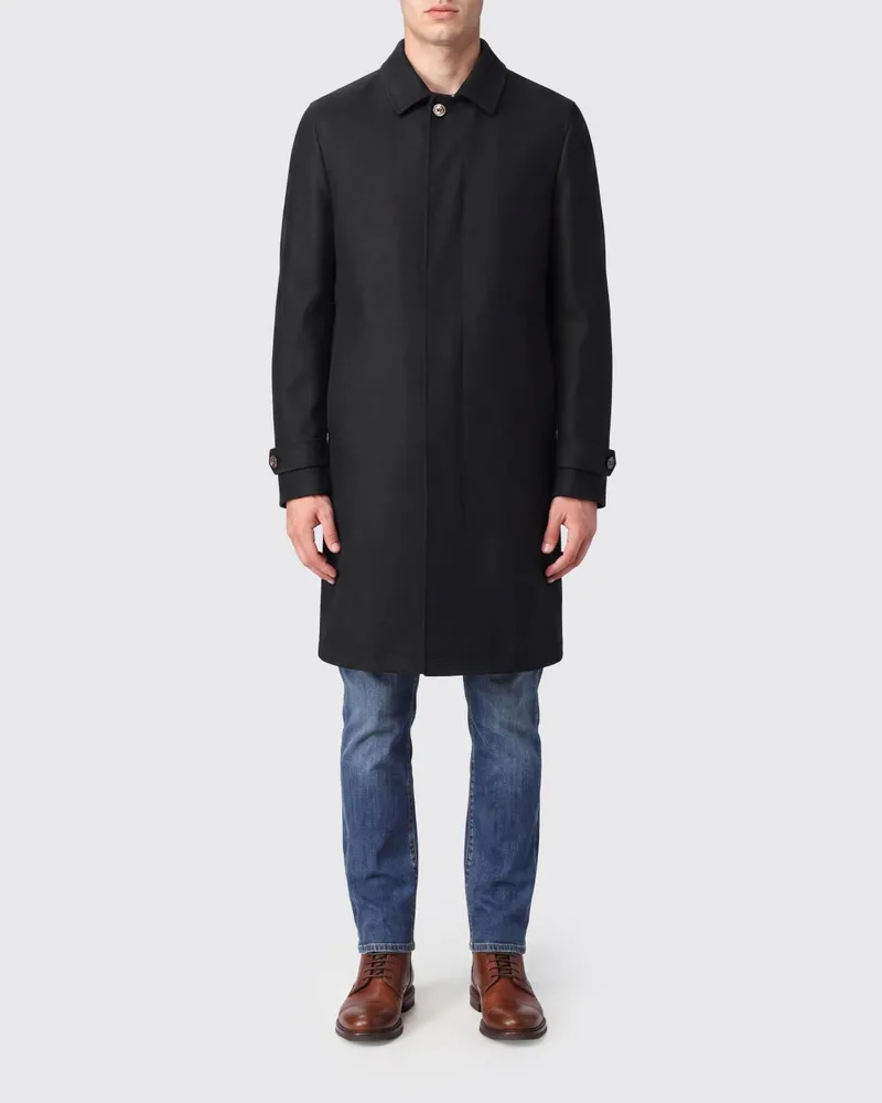Tagliatore Mantel herren Schwarz
