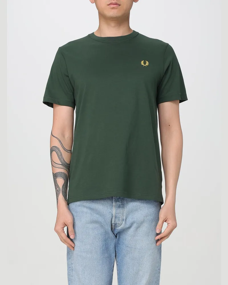 Fred Perry T-shirt herren Grün