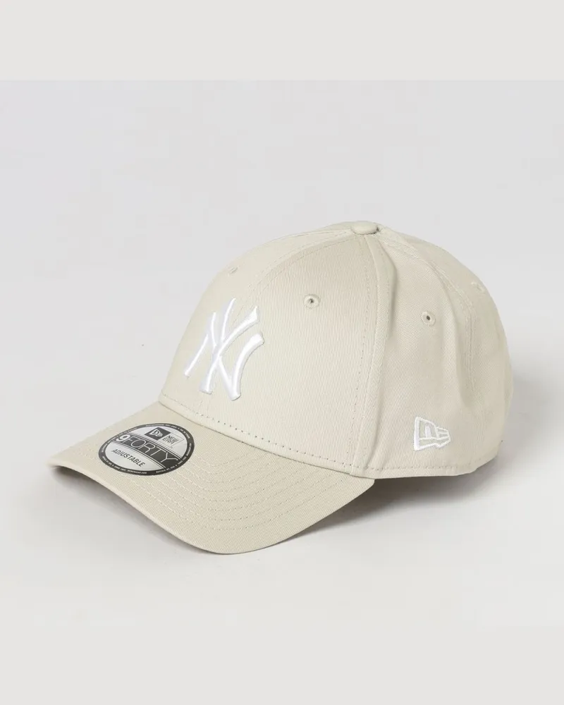 New Era 9Forty NY Yankees Baseballkappe aus Baumwolle mit gesticktem Logo Yellow