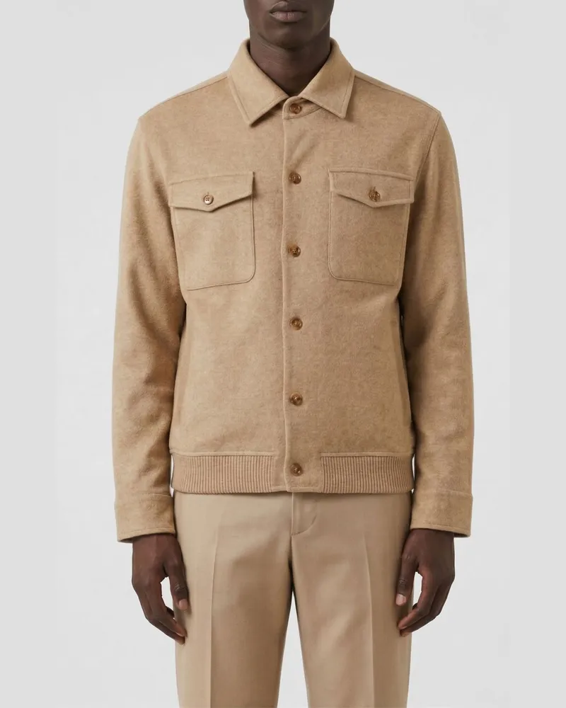 LARDINI Jacke herren Sand