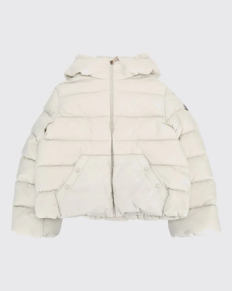Moncler Xhante Daunenjacke von für Mädchen aus wasserabweisendem Nylon Cream