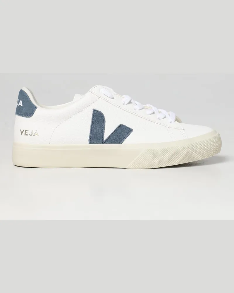 VEJA Campo Chromefree Sneaker aus Leder Weiß