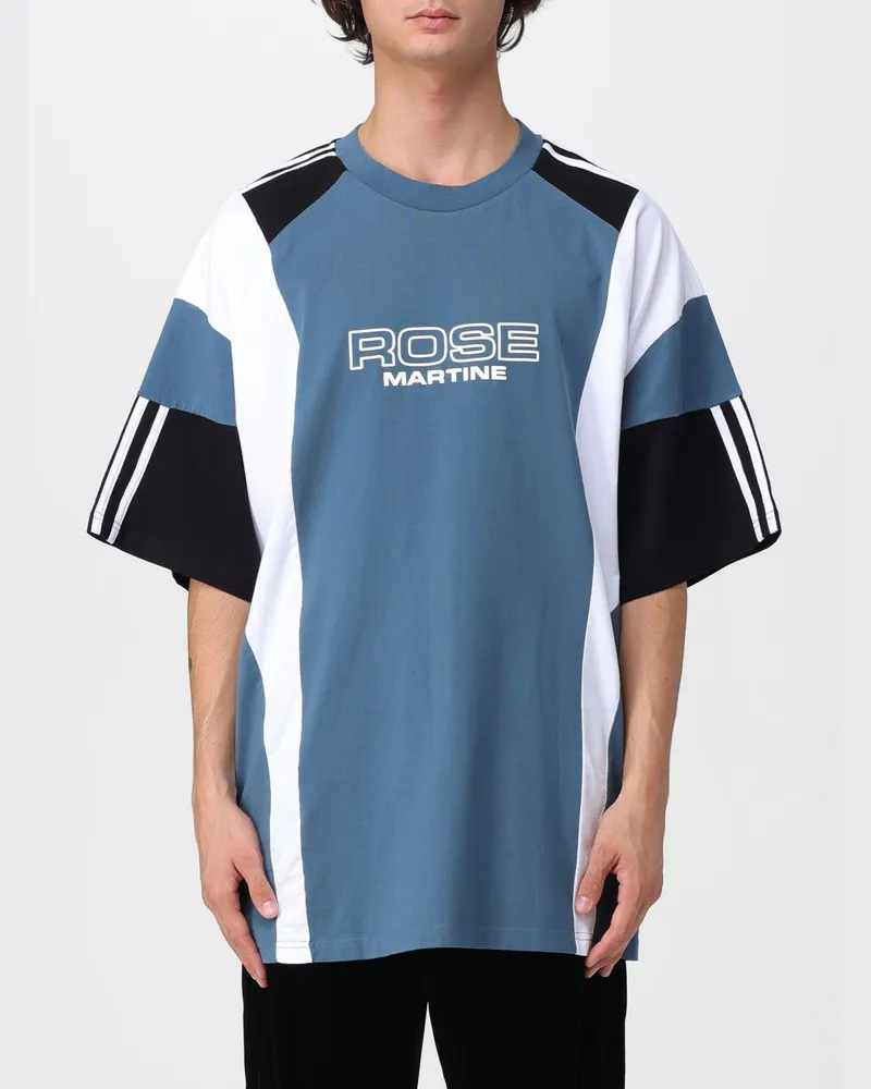 Martine Rose T-shirt herren Blau