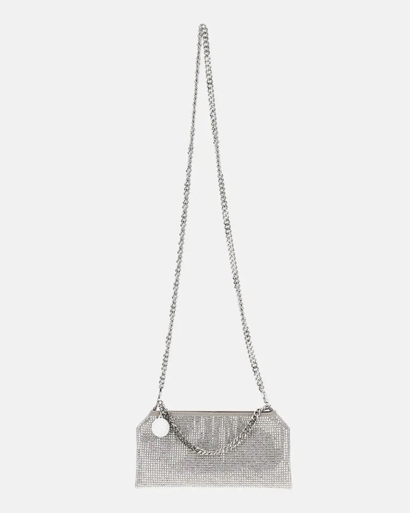 Stella McCartney Schultertasche damen Silber
