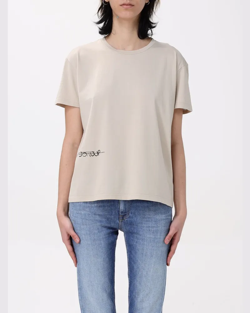Dondup T-shirt damen Beige