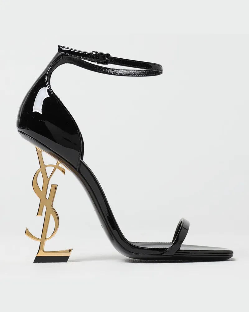 Saint Laurent Sandalen mit absatz damen Schwarz