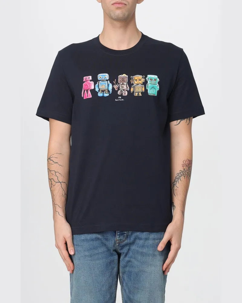 Paul Smith T-shirt herren Blau