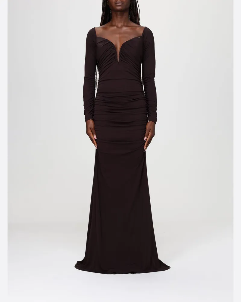Elisabetta Franchi Kleid damen Braun