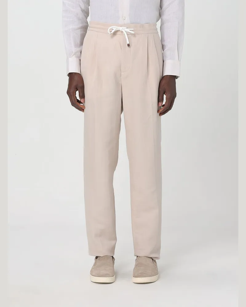 Brunello Cucinelli Hose herren Beige