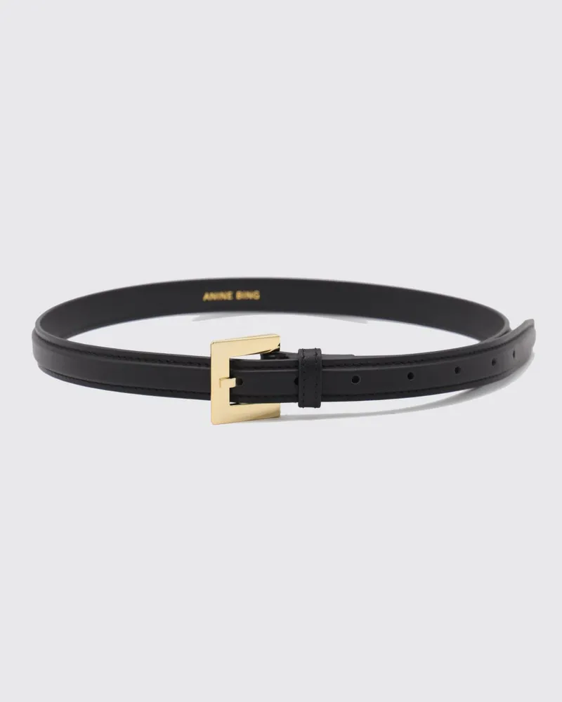 Anine Bing Grtel damen Schwarz