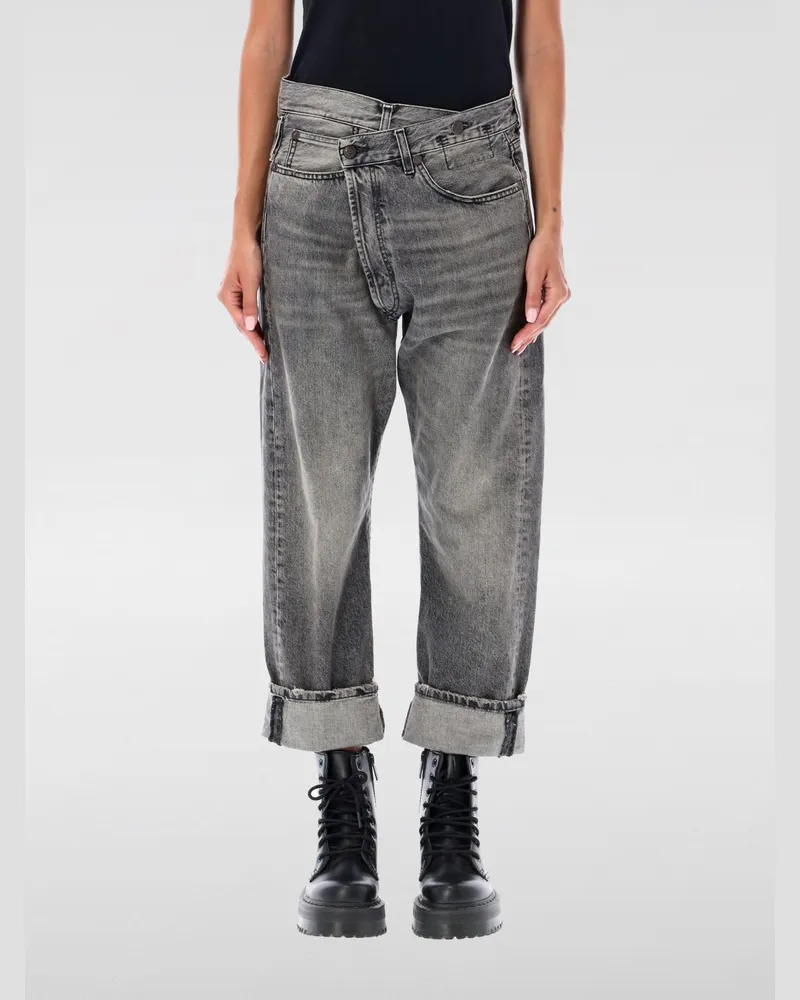 R13 Jeans damen Schwarz