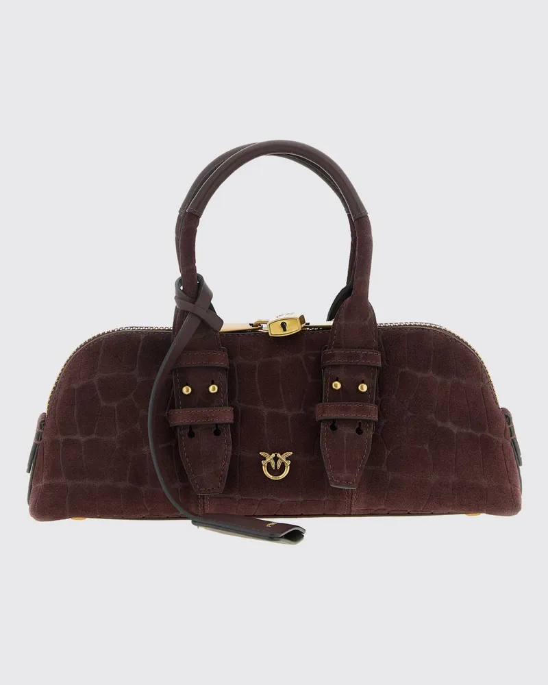 Pinko Schultertasche damen Burgunderrot
