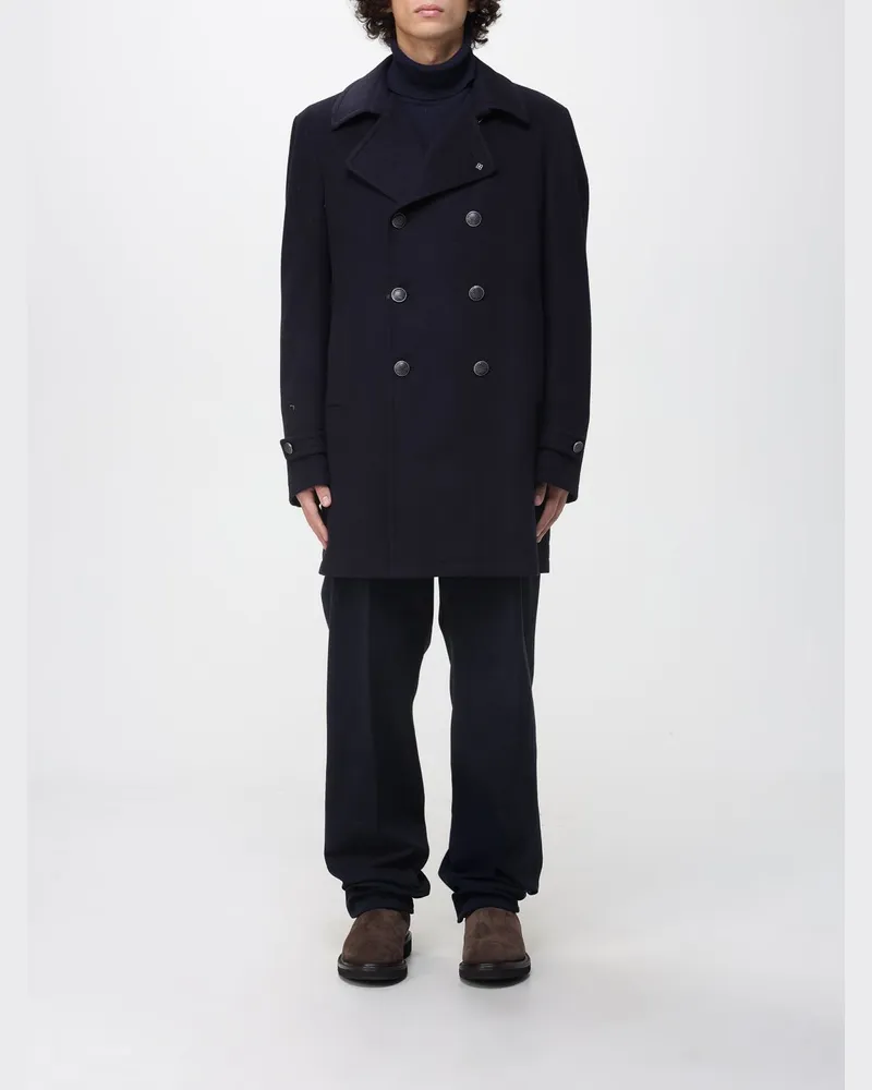 Tagliatore Mantel herren Blau