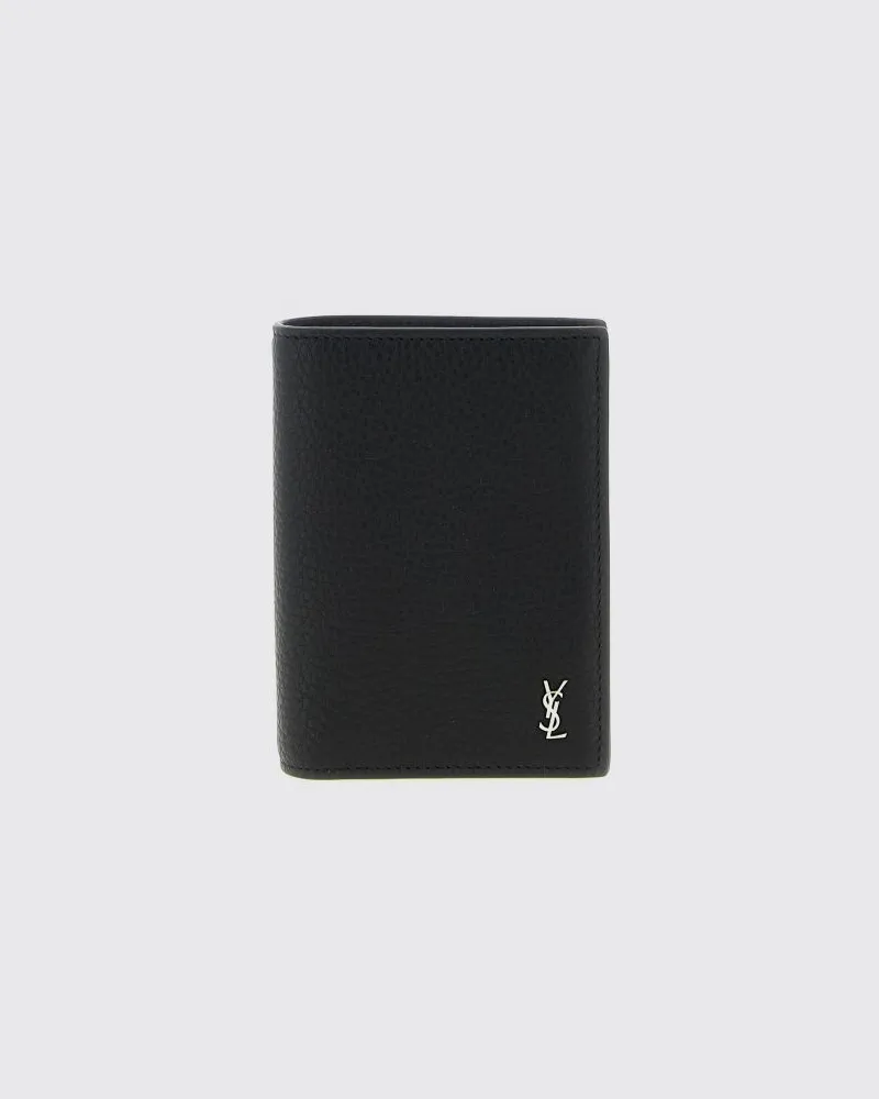 Saint Laurent Portemonnaie herren Schwarz