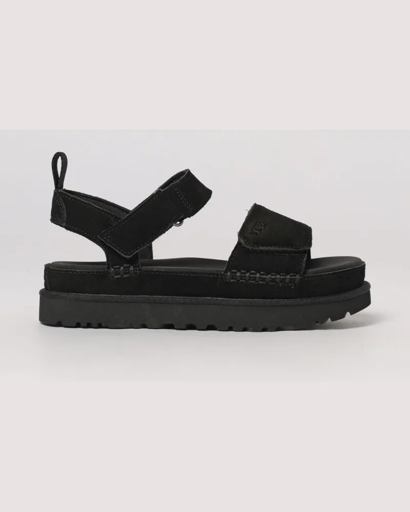 UGG Sandalen mit absatz damen Schwarz